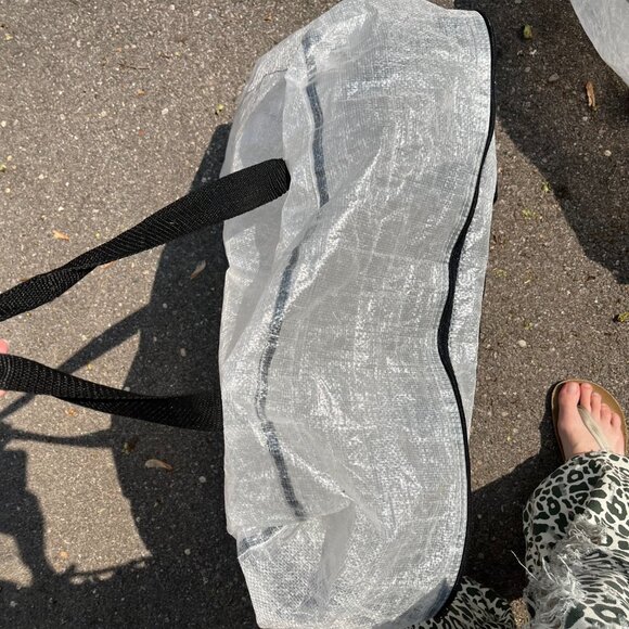 4 IKEA DIMPA Storage Bag Clear Zippered Extra Large Frakta Bedding Comforter - Picture 6 of 11